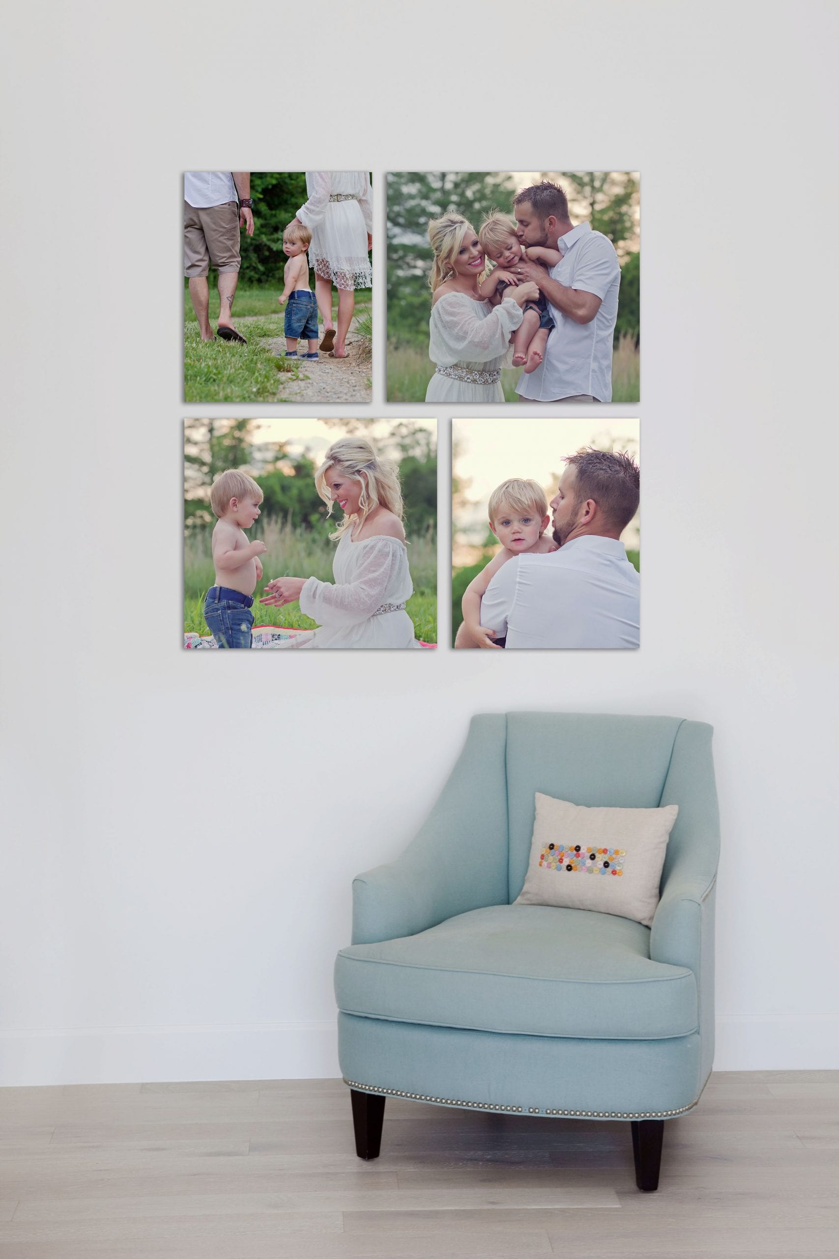 Family Pictures, canvas grouping