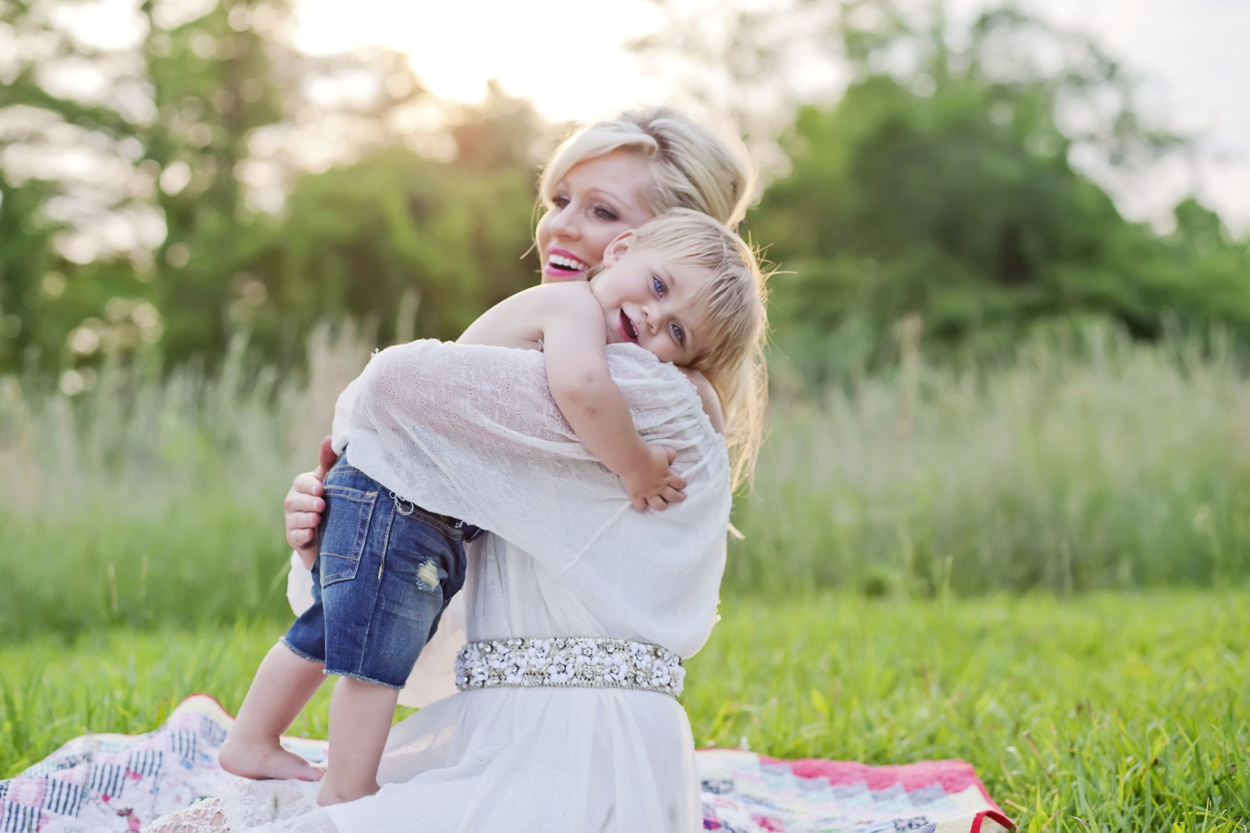 Family portrait, mother and child