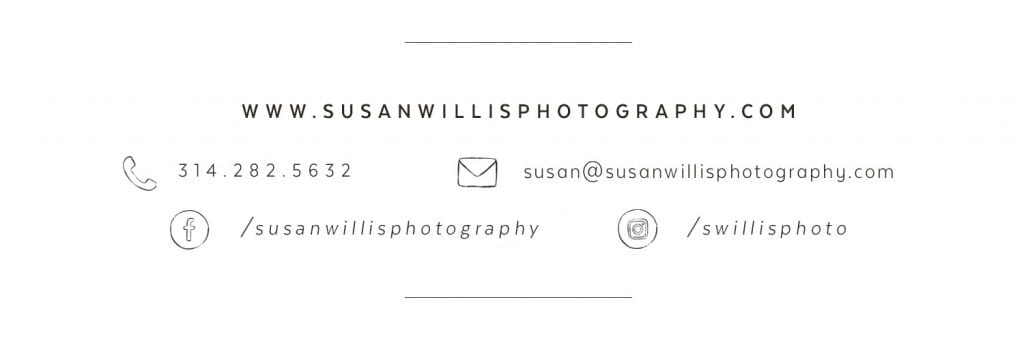 Susan Willis Photography Contact Information