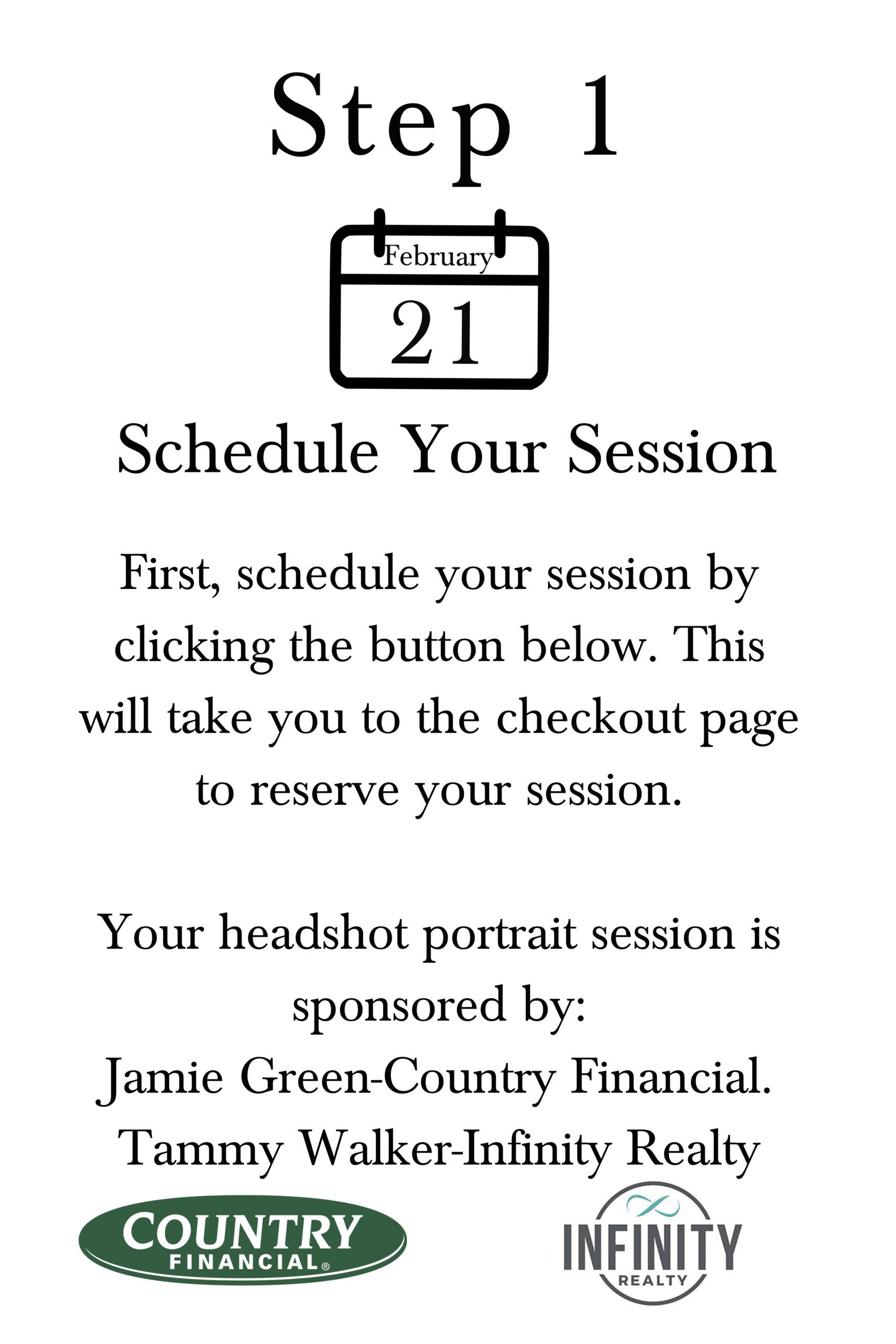 HeadshotDay-CountryFinancialInfinity-Steps1-2-3Template-01 photo shoot by susan willis photography